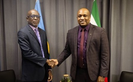 Minister Bouva ontvangt nieuwe IICA-vertegenwoordiger voor Suriname