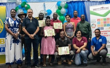 Vier deelnemers ronden training hybrid hydroponics bij Stichting Engedi af