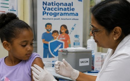 Vaccinatiegraad Suriname blijft onder doel van 95 procent