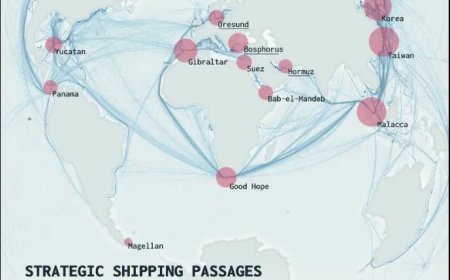 Smalle zeeroutes bepalen wereldhandel en conflicten