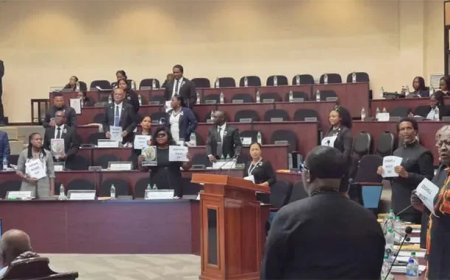 Oppositie legt Guyanees parlement stil na veerbootramp