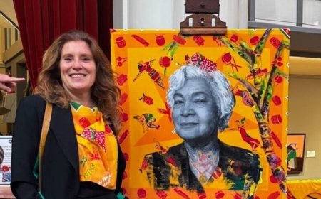 Dubbelkunstwerk met portret Cynthia McLeod vrijdag onder de hamer