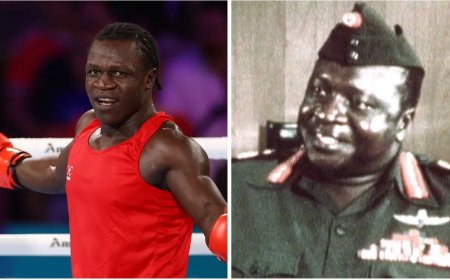 Kleinzoon Idi Amin gediskwalificeerd na kopstoot in bokstoernooi
