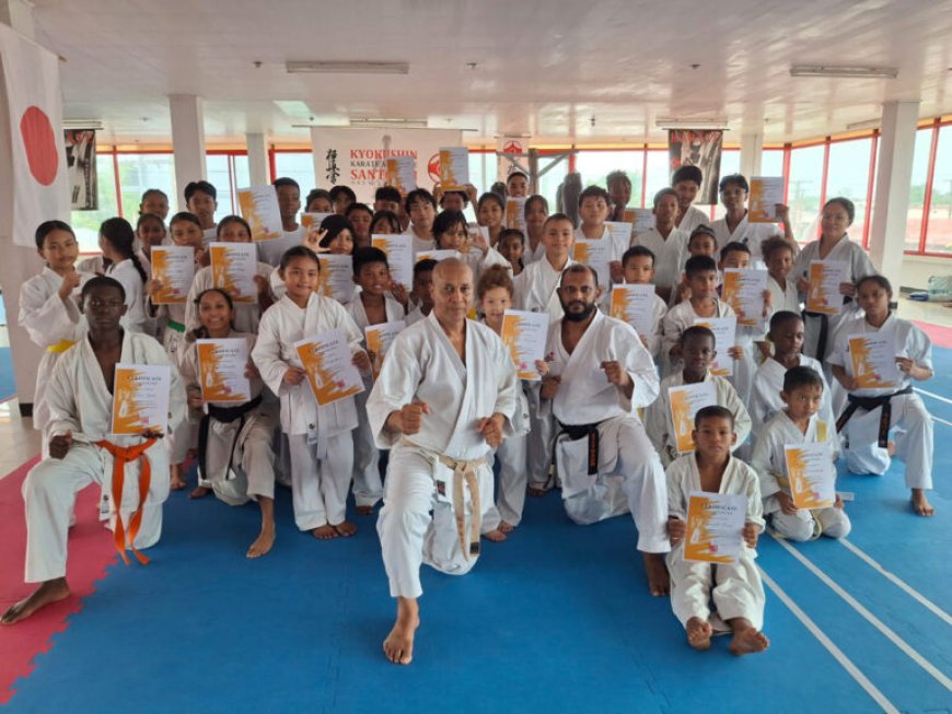Kyokushin Karate Academie Santokhi blikt terug op succesvol seminar
