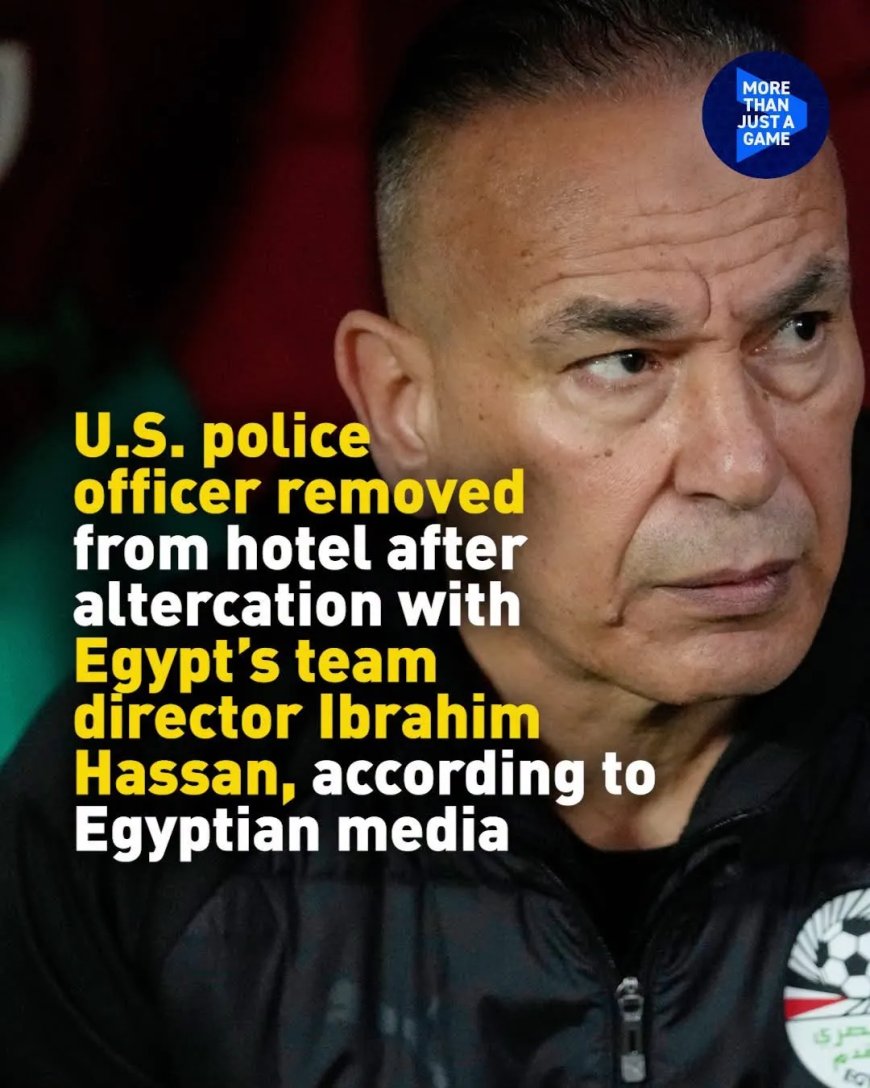 Agent verwijderd na incident met Egyptische WK selectie