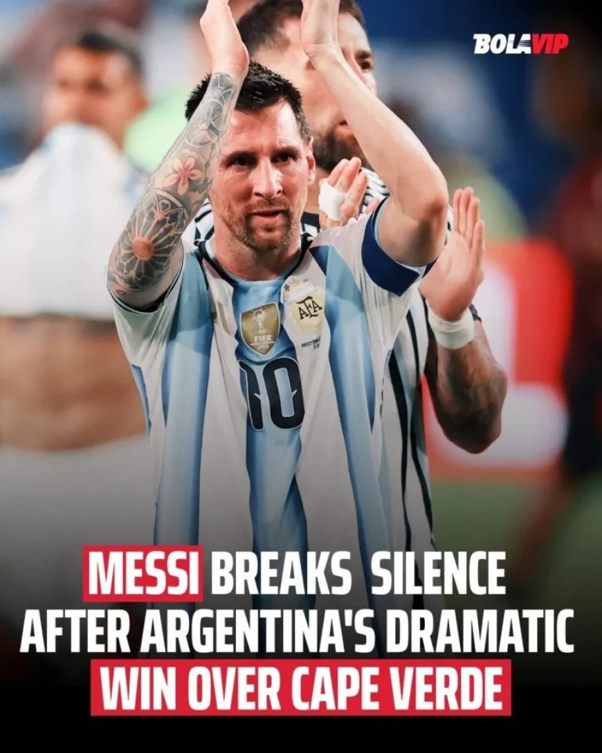 Messi waarschuwt: Argentinië moet beter tegen Egypte