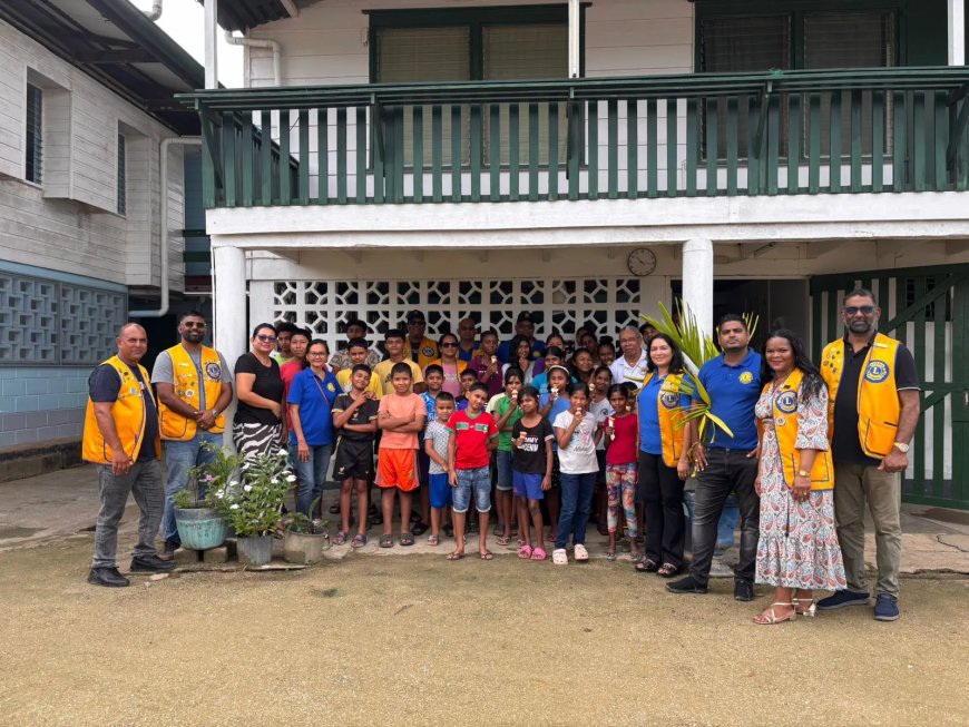 Lions Club Wanica start Signature Project ‘Cut The Chain of Hunger’