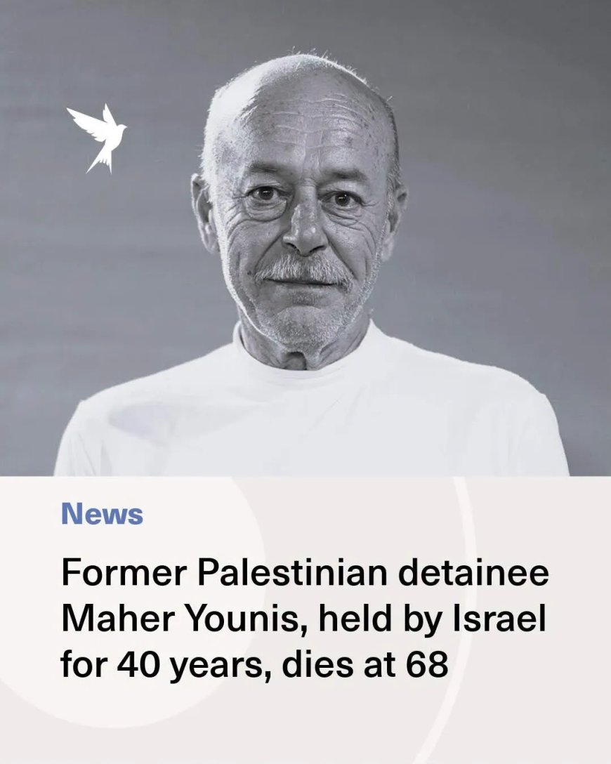 Na veertig jaar gevangenschap is Palestijns boegbeeld Maher Younis overleden