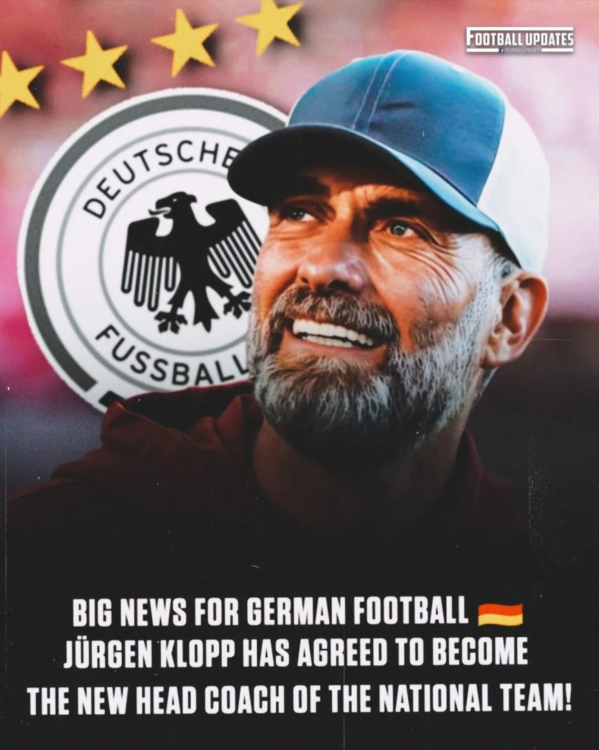 Klopp keert terug als bondscoach van Duitsland