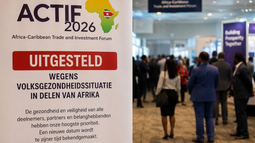 ACTIF 2026 in Saint Kitts en Nevis uitgesteld wegens volksgezondheidssituatie in delen van Af
