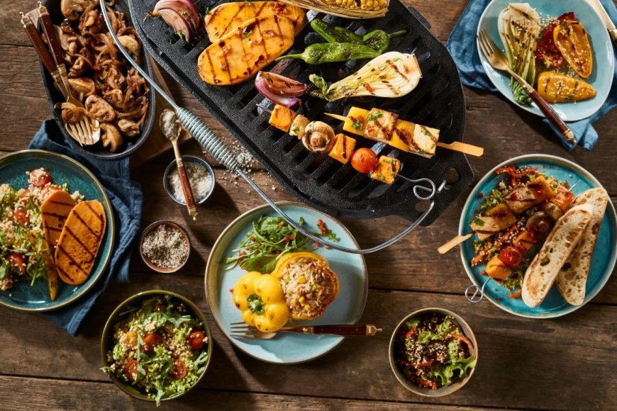 Zomerse barbecue zonder vlees