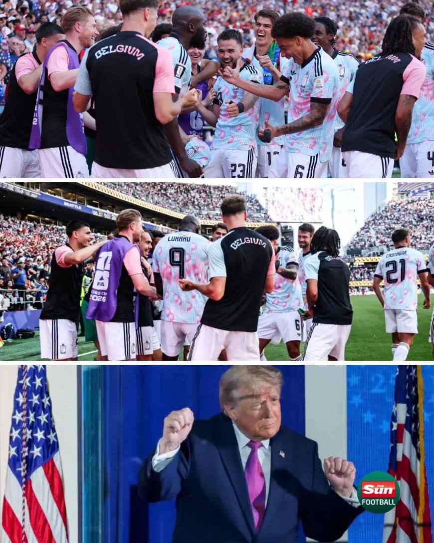 België bespot Trump na uitschakeling van Verenigde Staten