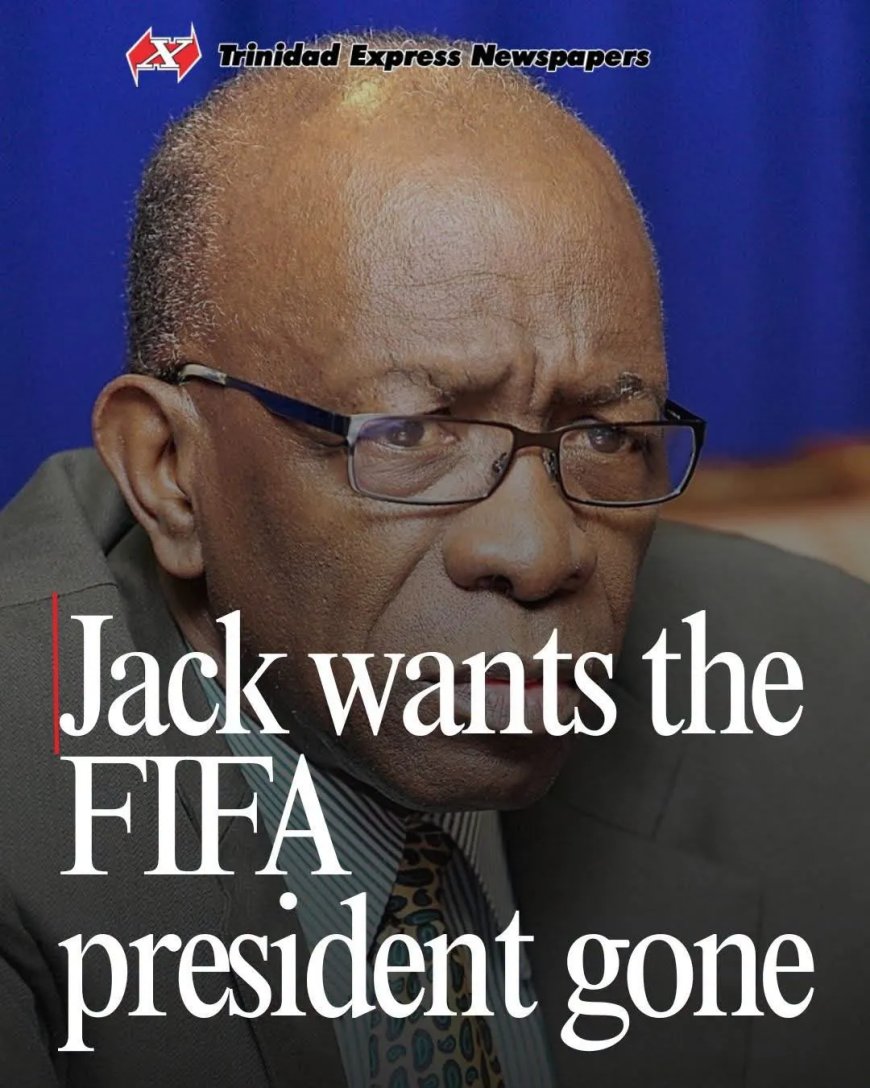 Jack Warner: ‘Infantino moet vertrekken’