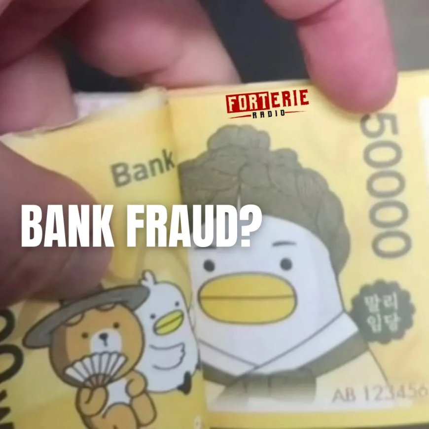 Bankmanager in Zuid-Korea verduistert tienduizenden euro’s door geld te vervangen door speelg