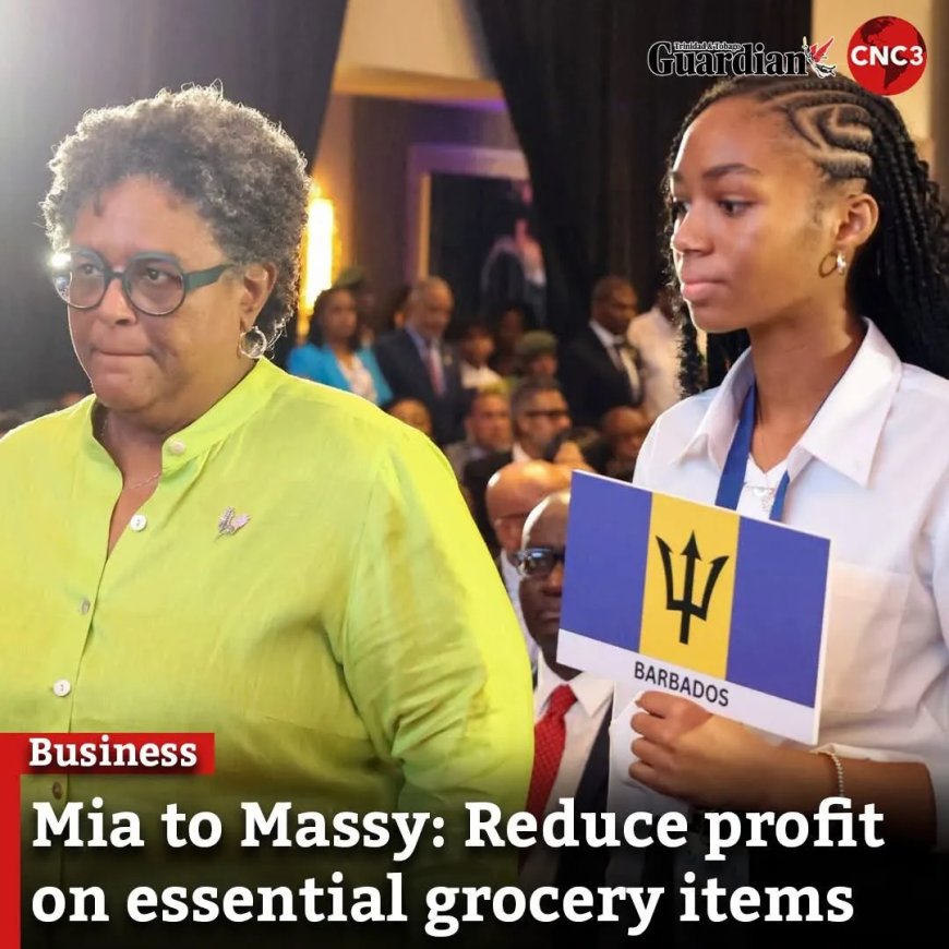 Premier Mottley roept supermarkten op winstmarges op basisproducten te verlagen