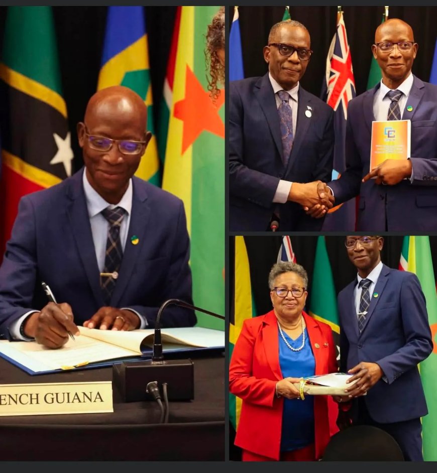 Frans Guyana treedt toe als geassocieerd CARICOM-lid