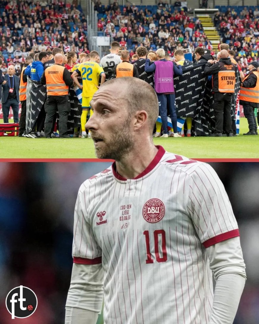 Eriksen weigert op te geven na nieuwe hartstilstand
