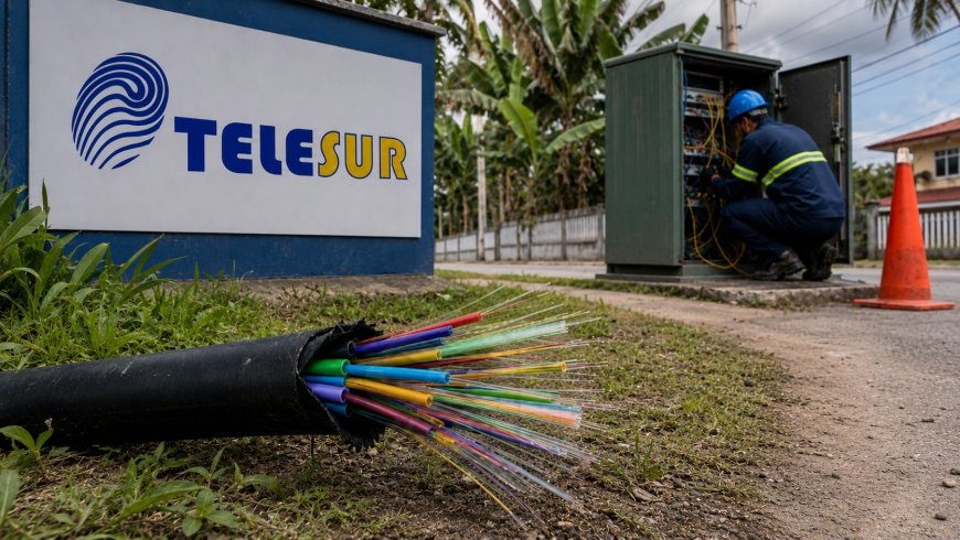 Telesur loopt US$ 120.000 schade op door vernieling glasvezelnetwerk