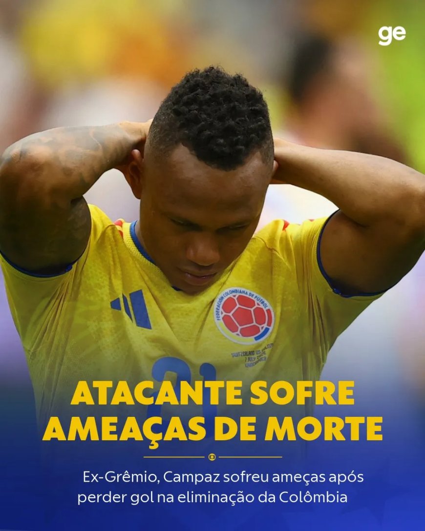Colombiaanse international na WK-uitschakeling met dood bedreigd