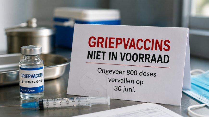 Geen griepvaccins bij BOG nadat ongeveer 800 doses zijn vervallen