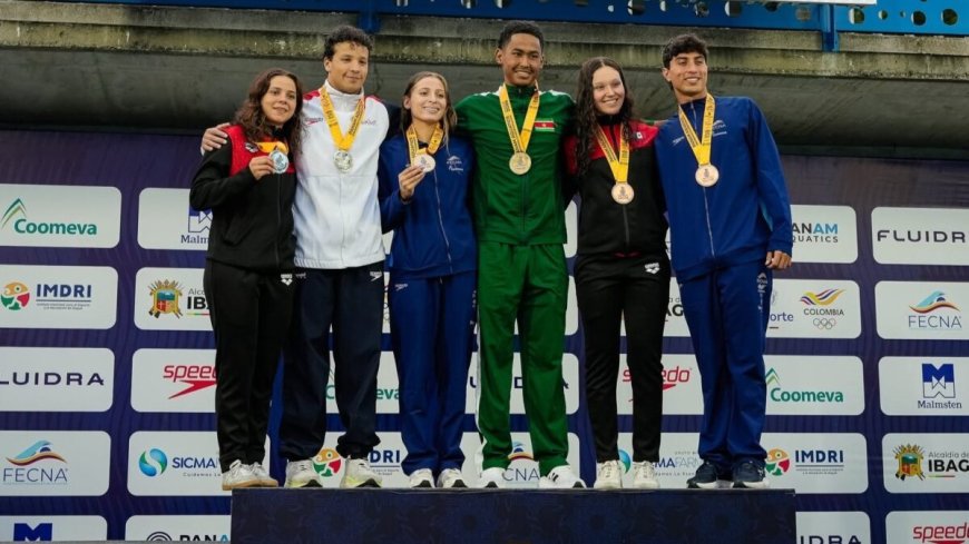 Zwemmer Ismael Holtuin schittert met goud en brons op Pan-Amerikaanse kampioenschappen