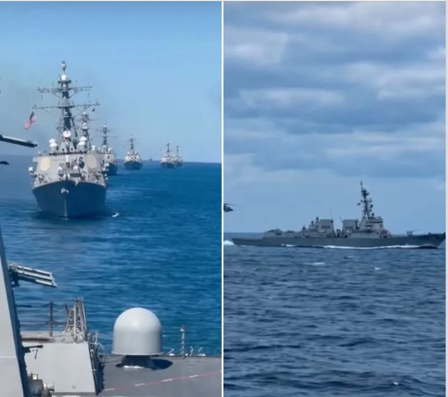 Amerikaanse zeeblokkade tegen Iran van kracht