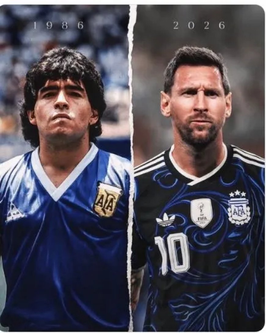 Messi draagt zege op Engeland op aan Maradona