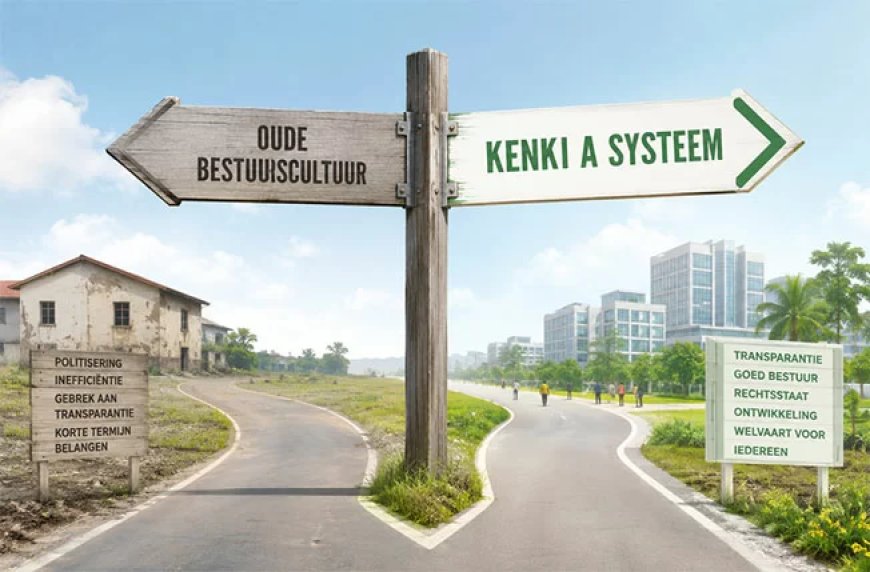 Column: Eén jaar later, waar zijn de contouren van ‘Kenki a systeem'