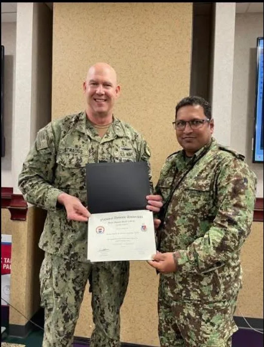 Surinaamse majoor rondt prestigieuze militaire opleiding in VS af