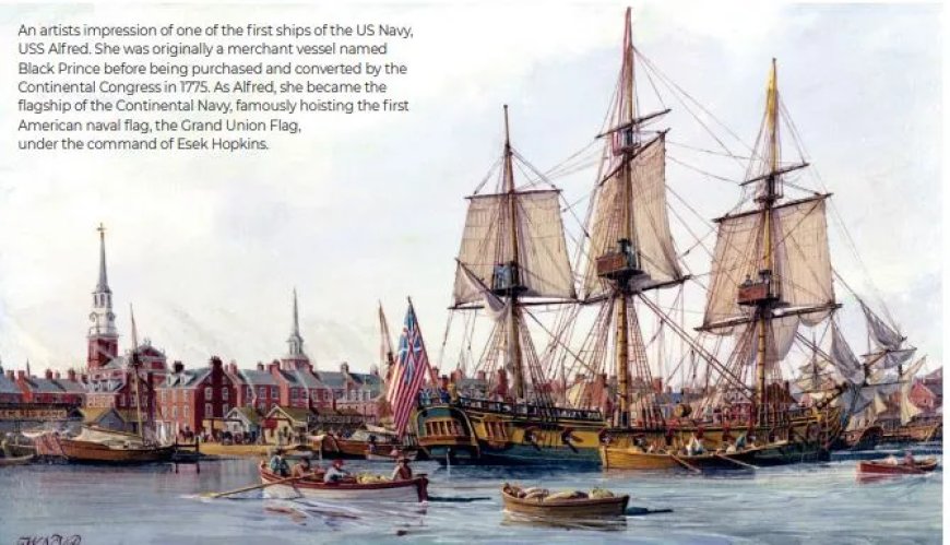 Geboorte van de Amerikaanse marine
