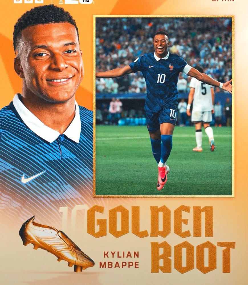 Mbappé schrijft geschiedenis met tweede Gouden Schoen
