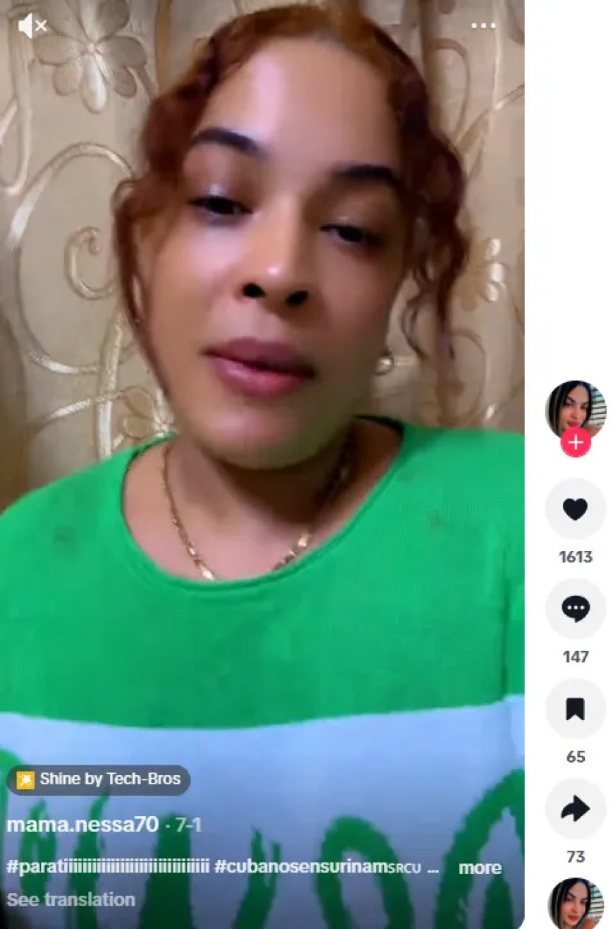 Cubaanse vrouw in Suriname roept landgenotes op: “Stop met halen van mannen uit Cuba naar Sur