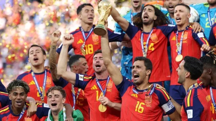 Spanje weer nummer één op FIFA-ranglijst na wereldtitel