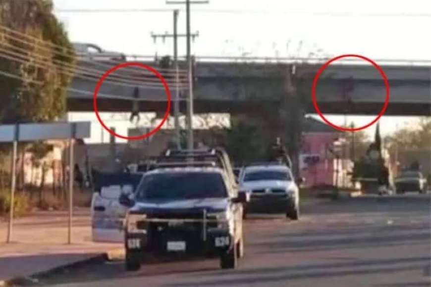 In Zacatecas, Mexico, tien lichamen gevonden, vijf hangend aan een brug