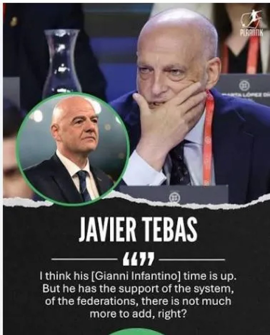Tebas eist vertrek van FIFA president
