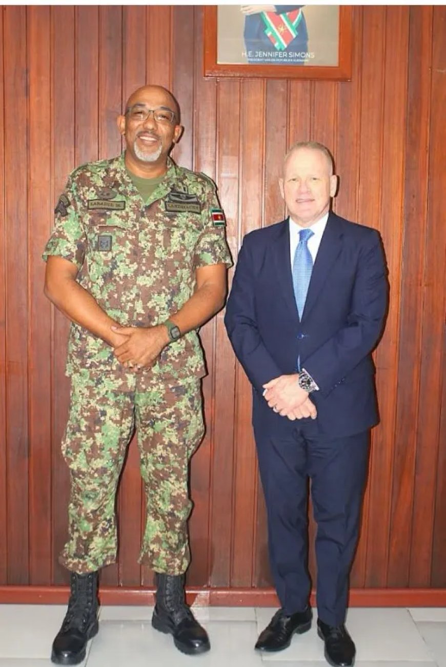VS en Suriname versterken militaire samenwerking