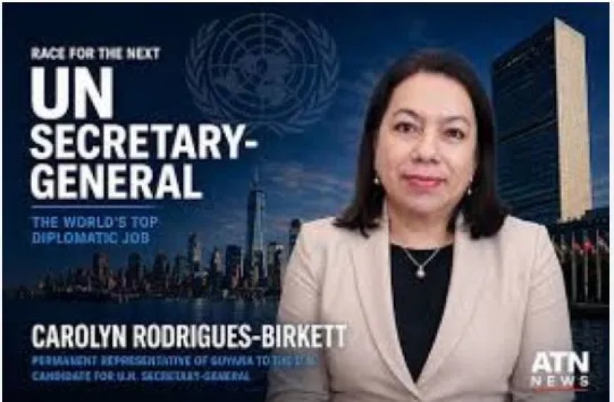 Guyanese ex minister in race voor VN topfunctie
