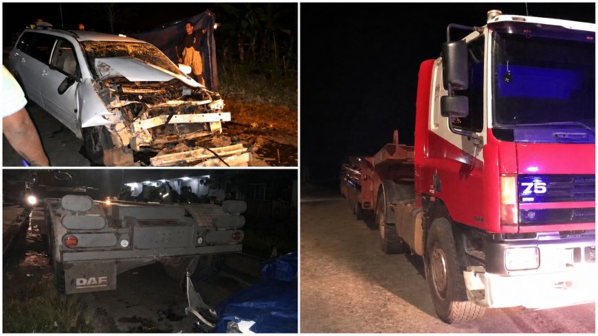 Vrouw (34) overleden na botsing tegen lowboy aan Verlengde Houttuinweg