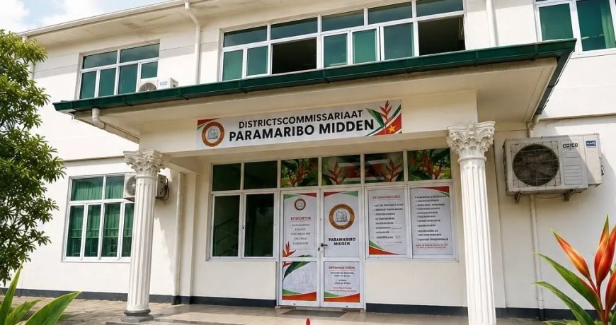 Commissariaat Paramaribo-Midden opent deuren na verhuizing naar gebouw Openbaar Groen  