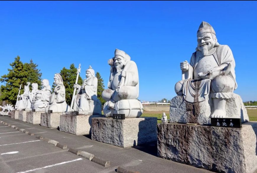 Zeven geluksgoden brengen voorspoed in Japan