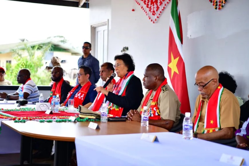 President wil Suriname beter voorbereiden op milieurampen