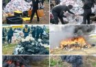 Liberia vernietigt 4,2 ton cocaïne na grootste drugsvangst ooit