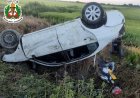 Auto slaat over de kop te Middenstandspolder: 2 inzittenden gewond afgevoerd