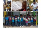2000 kleuters ontvangen kleurboeken en kleurpotloden tijdens vakantieproject