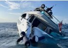   Beelden -Luxe jacht van $9,1 miljoen zinkt amper vier dagen na levering