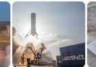 CHINESE RAKET LANDT RECHTOP NA RUIMTEVLUCHT