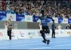 HUMANOÏDE ROBOT LOOPT 100 METER SNELLER DAN BOLT