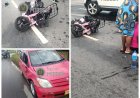 E-bikester gewond na botsing met twee auto’s op Tout Lui Fautkanaalweg