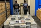 Beelden -Bijna vijf ton drugs gevonden bij grote politieacties in Brazilië