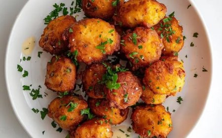 Krokante kabeljauwbeignets